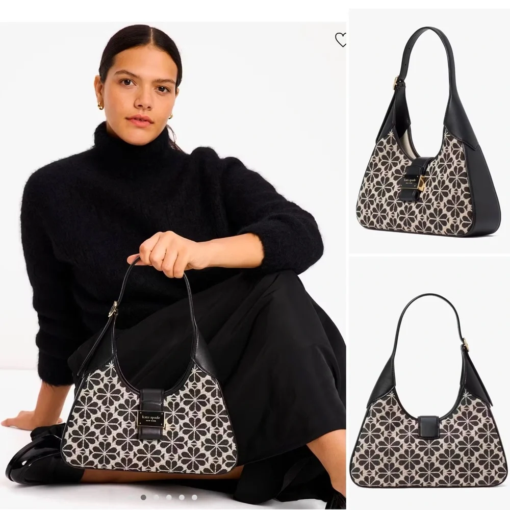 Kate Spade Spade Flower Jacquard Nouveau Small Shoulder Bag